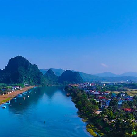 Green Riverside Cosy Home Phong Nha Exteriér fotografie
