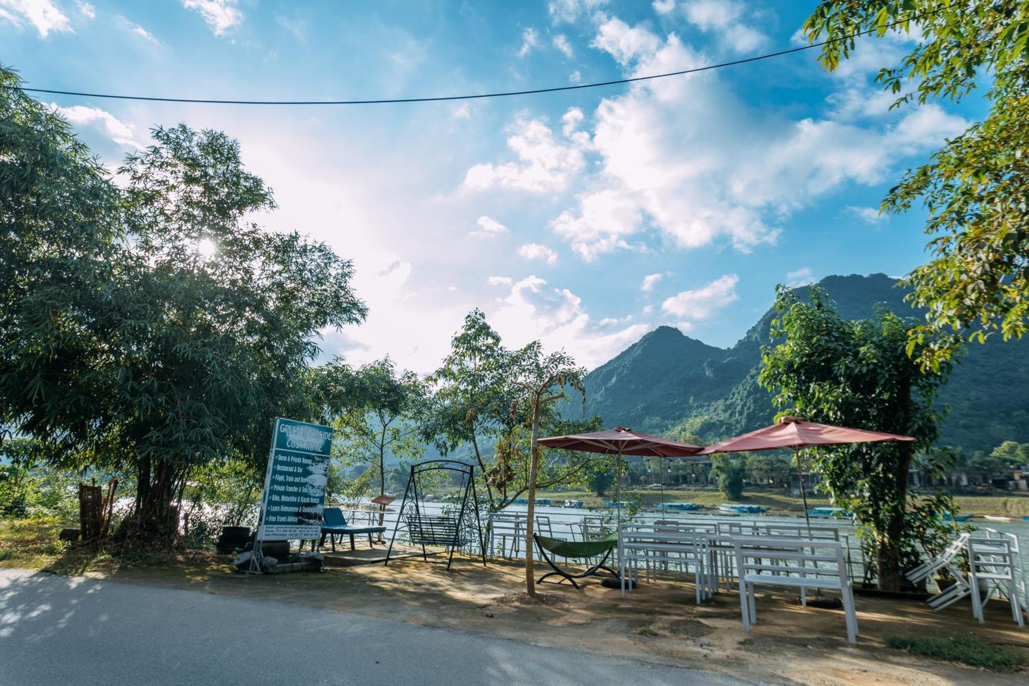 Green Riverside Cosy Home Phong Nha Exteriér fotografie